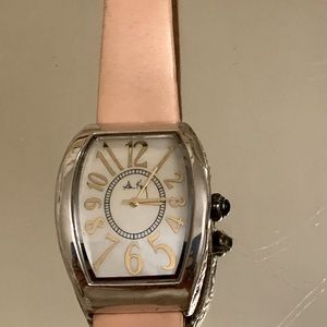 Ann King Sterling Silver Watch Embrace The Moment